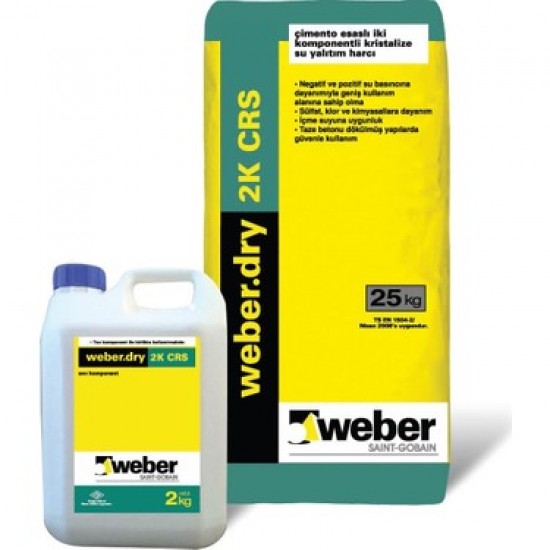 WEBER DRY 2K CRS SET 25+2 Kğ WEBER DRY 2K CRS SET 25+2 Kğ
