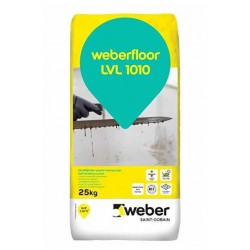 WEBER floor LVL 1010 25/1 Kendinden yayılan şap