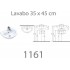 35x45 LAVABO BEYAZ
