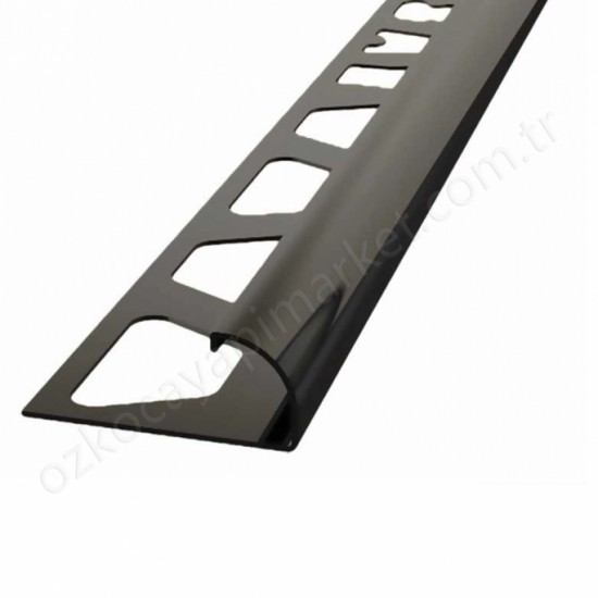 FAYANS ÇITASI DIŞ KÖŞESİ 10mm Siyah Paslanmaz