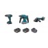 AKÜLÜ 3 MAKİNE SETİ  4.0 Ah 20v Catpower