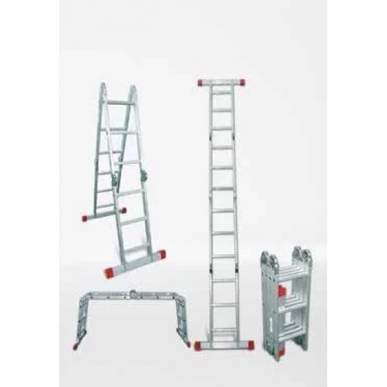 ALÜMİNYUM MERDİVEN AKROBAT 4X3 - 3,7 mt Yeni seri ALÜMİNYUM MERDİVEN AKROBAT 4X3 - 3,7 mt Yeni seri